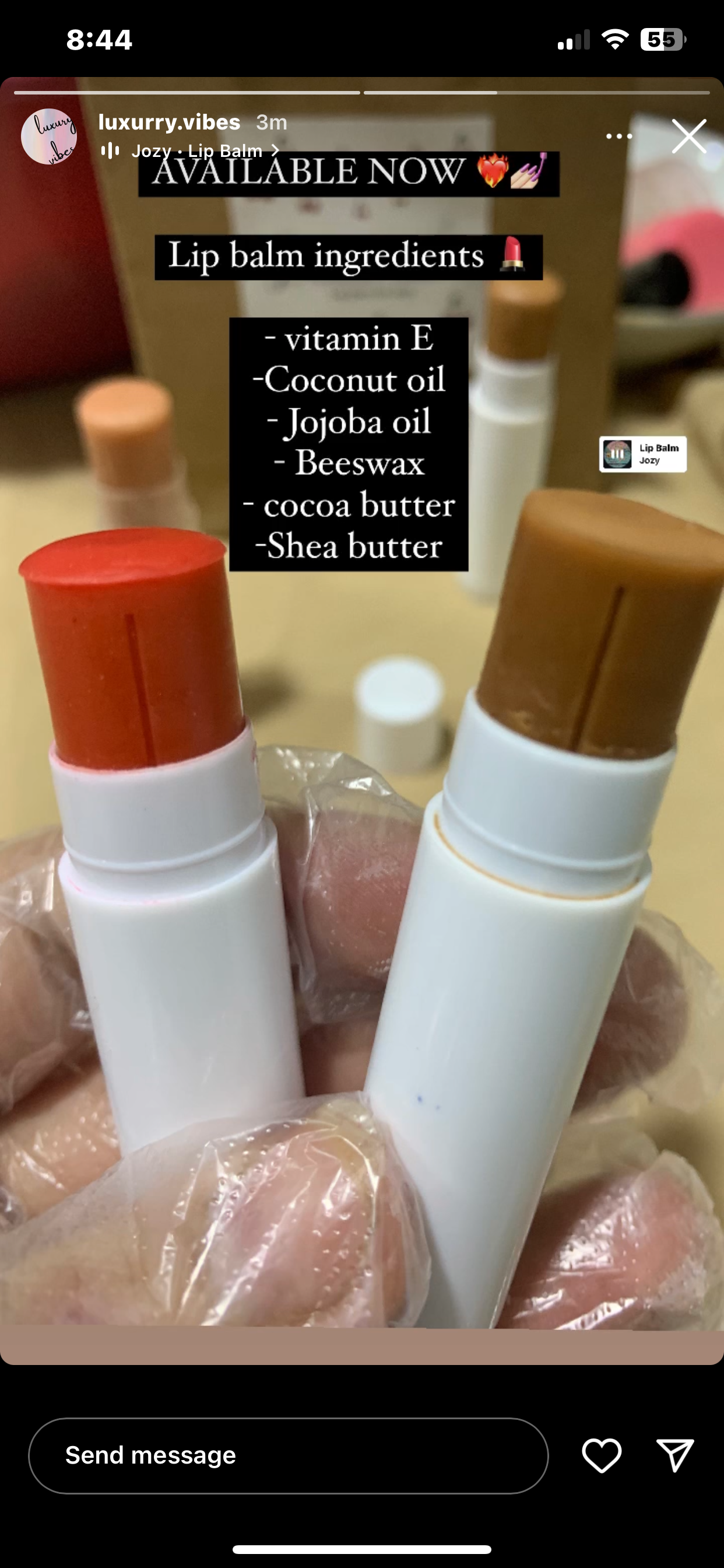 Lip Balm – Hydration with a Hint of Glam